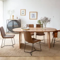 Table à manger en bois d'acacia paulo