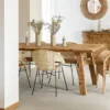 Table à manger en pin recyclé blaise