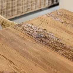 Table à manger en pin recyclé blaise
