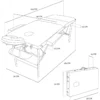 Table massage pliante 2 zones