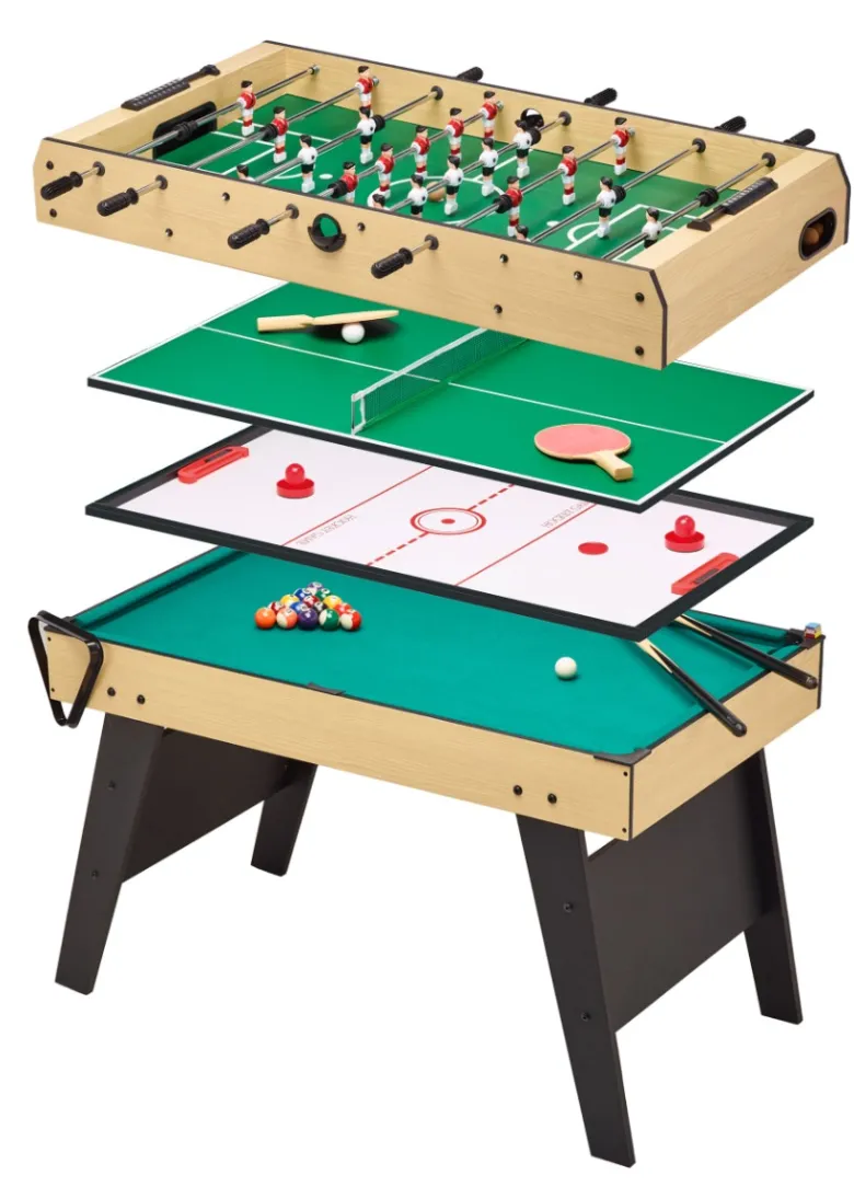Table multi jeux 4 en 1 famille