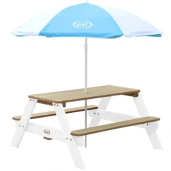 Table pique-nique nick en bois avec par