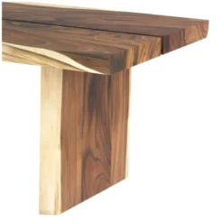 Table rectangulaire 10 personnes en bois de suar 240 cm - tanah