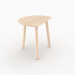 Tables gigognes en bois de frêne effet blanchi - montaine
