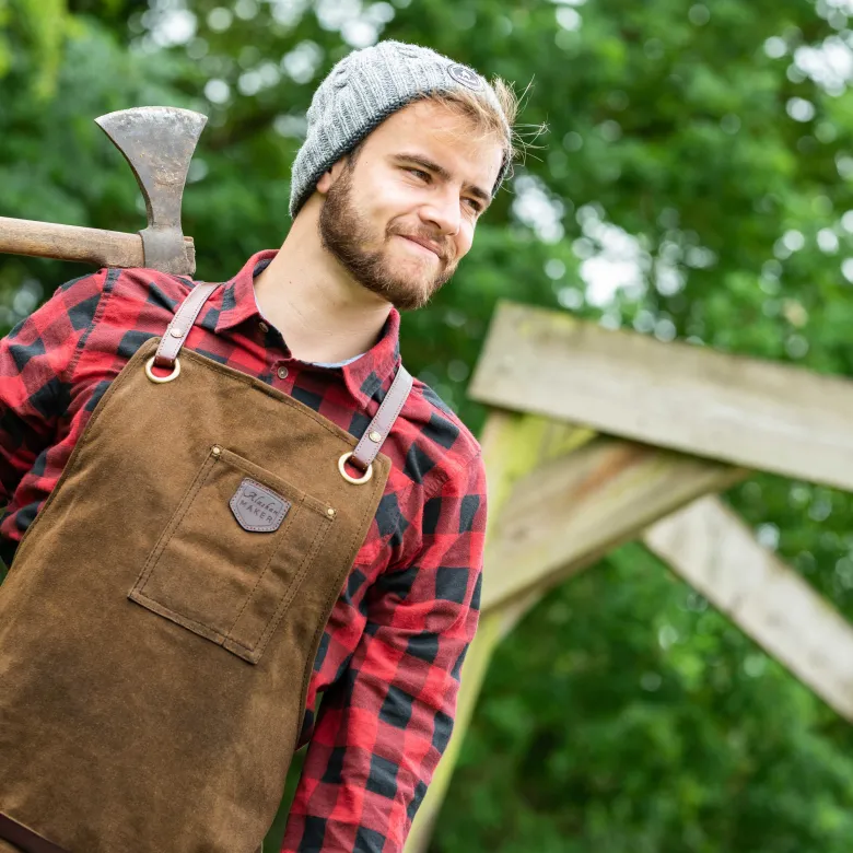 Tablier barbecue homme n°547 tobacco