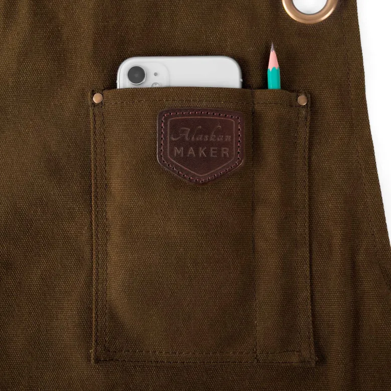 Tablier barbecue homme n°547 tobacco