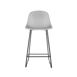 Tabouret de bar moderne diamond mesh -