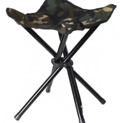 Tabouret pliant fosco collapsible 4-legs camouflage