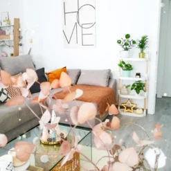Étagère modulaire pour plantes blanche à 4 plateaux et irrigation automatique