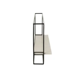 Étagère métal noir h.35cm