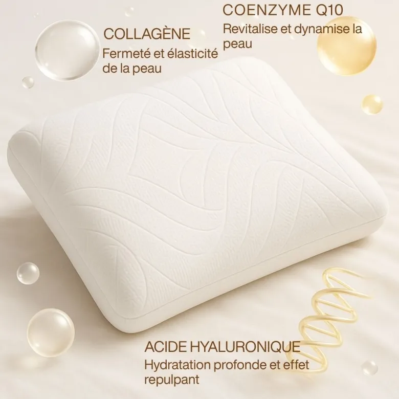 Taie cosmétologique anti-âge