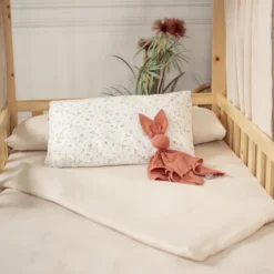 Taie d'oreiller coton sidonia beige