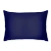 Taie d'oreiller en soie 19 mommes 50x70 Bleu marine