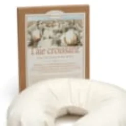 Taie forme croissant en coton bio