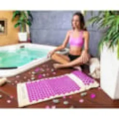 Tapis acupression + coussin ferme bio