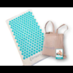 Tapis d'acupression bio - bleu-vert
