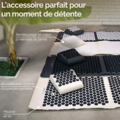 Tapis d'acupression 130 x 50 cm