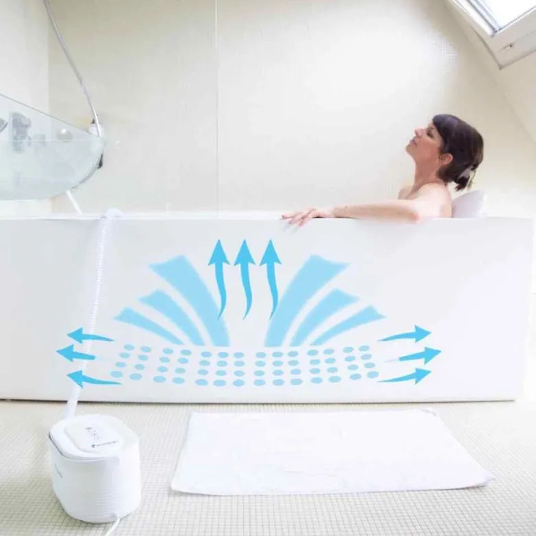 Tapis de bain à bulles bouillonnant - my bubble spa