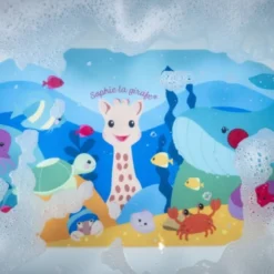 Tapis de bain sophie la girafe
