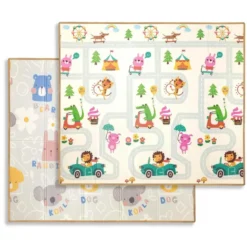 Tapis de jeu pliable milly mally rue t1