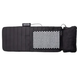 Tapis de massage 3-en-1: vibration, coussin shiatsu et tapis d'acupression