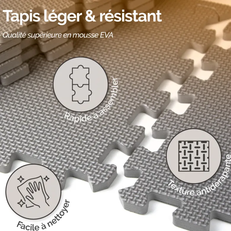 Tapis de sol, puzzle - 18 pièces -