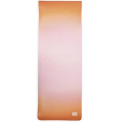 Tapis de yoga antidérapant 5 mm pour pilates étirements relaxation et fitness Rose