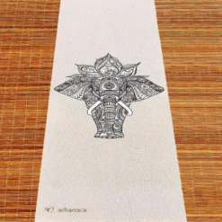 Tapis de yoga chanvre eléphant