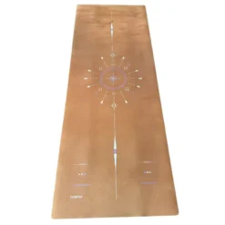 Tapis de yoga et fitness performance surya ocre