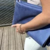 Tapis de yoga voyage samadhi bleu