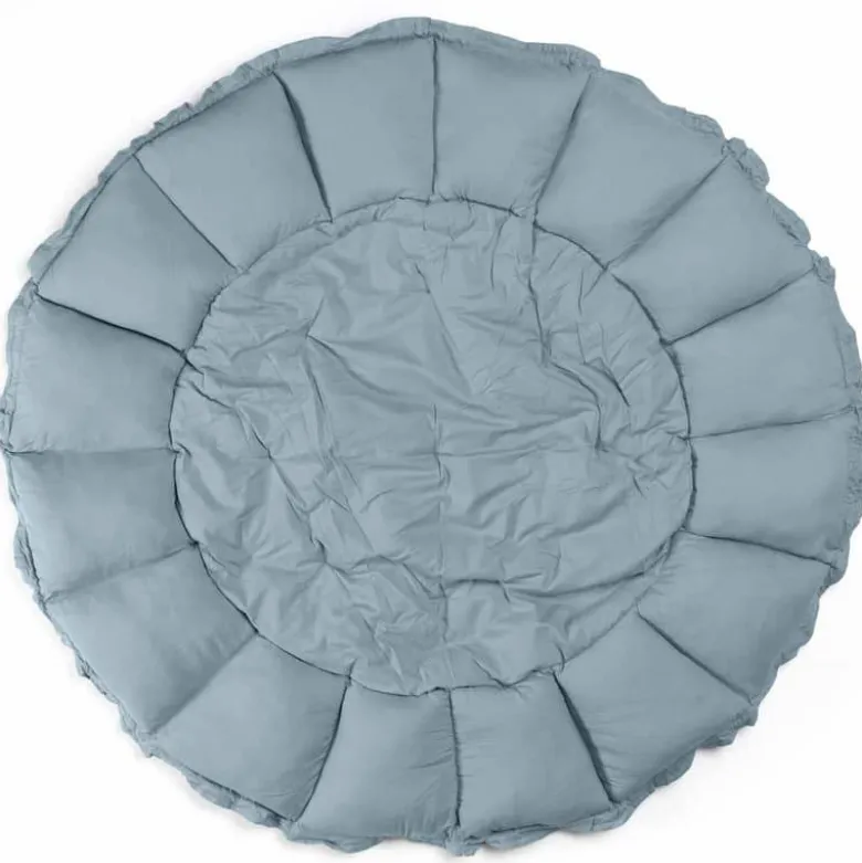 Tapis d'éveil nid relevable bloom bleu
