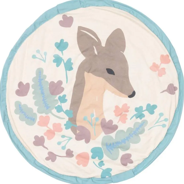 Tapis d'éveil sac à langer biche