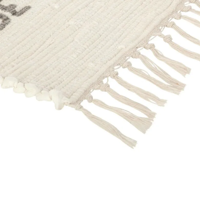 Tapis à franges tribu