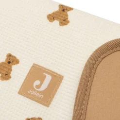 Tapis à langer nomade little waffle mini teddy bear