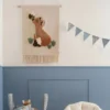 Tapis mural renard forest friends