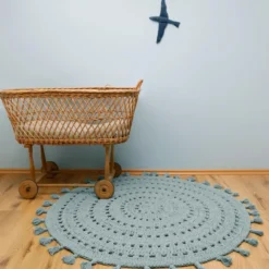 Tapis nila vert pale