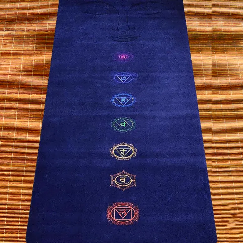 Tapis yoga épais 6mm esprit bouddha