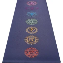 Tapis yoga-pilate confort 7 chakras 5mm