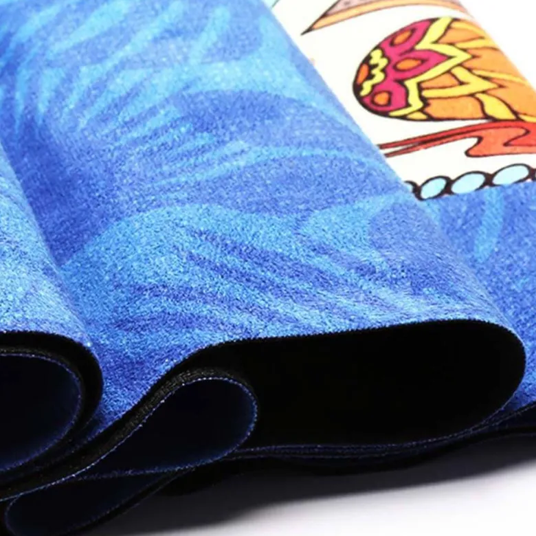 Tapis yoga voyage léger & fin om spirit