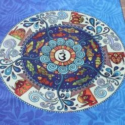 Tapis yoga voyage léger & fin om spirit