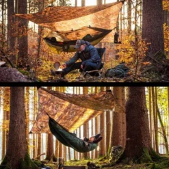 Tarp de hamac amazonas traveller tarp forest camouflage