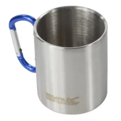 Tasse acier avec poignée mousqueton rega
