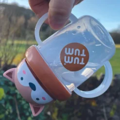 Tasse anti fuite + paille lestée re