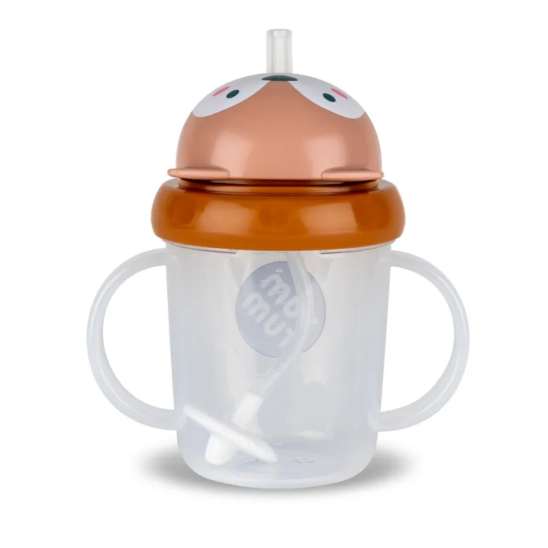Tasse anti fuite + paille lestée re