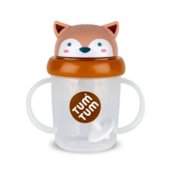 Tasse anti fuite + paille lestée re