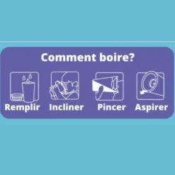 Tasse 360 ° bébé anti renversement