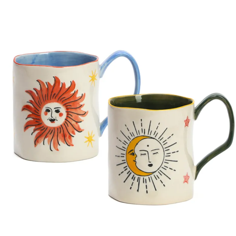 Tasse en céramique Lune
