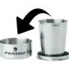 Tasse inox pliable ferrino avec étui