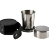 Tasse inox pliable fosco big telescopic stainless steel l avec étui