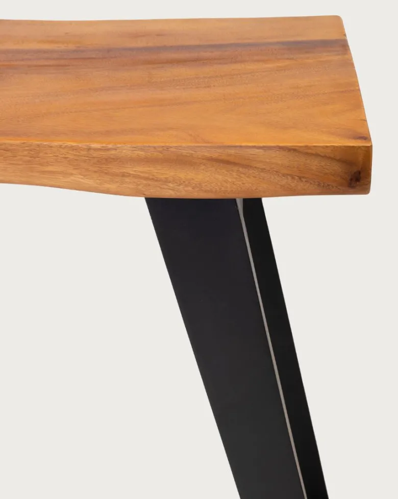 Teaka - console en bois de teck massif